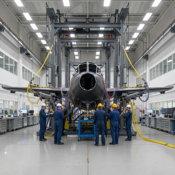 ADE Selects L&T to Build Ground Test Vehicle for India's Stealth Ghatak Drone Program