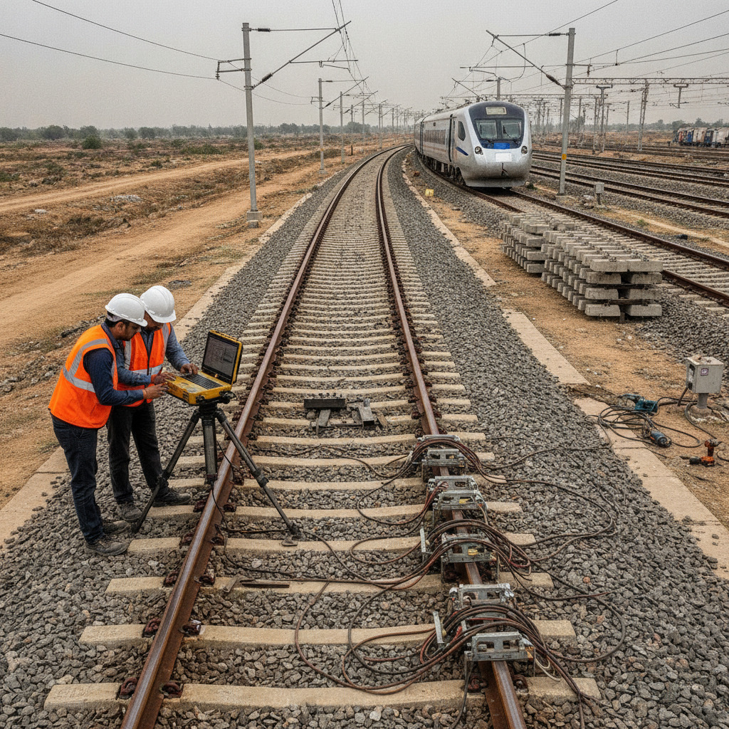 Indian Railways advances completion of country's first 220 km/h dedicated test track in Rajasthan