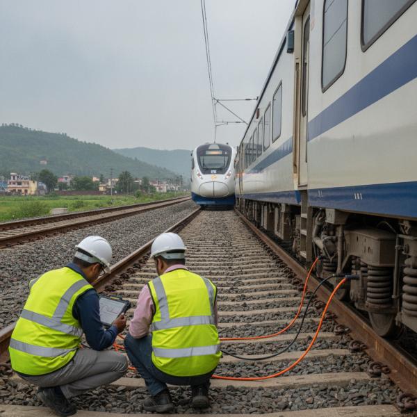 RCF Kapurthala Vande Bharat Trainset Completes 180 km/h High-Speed Trial