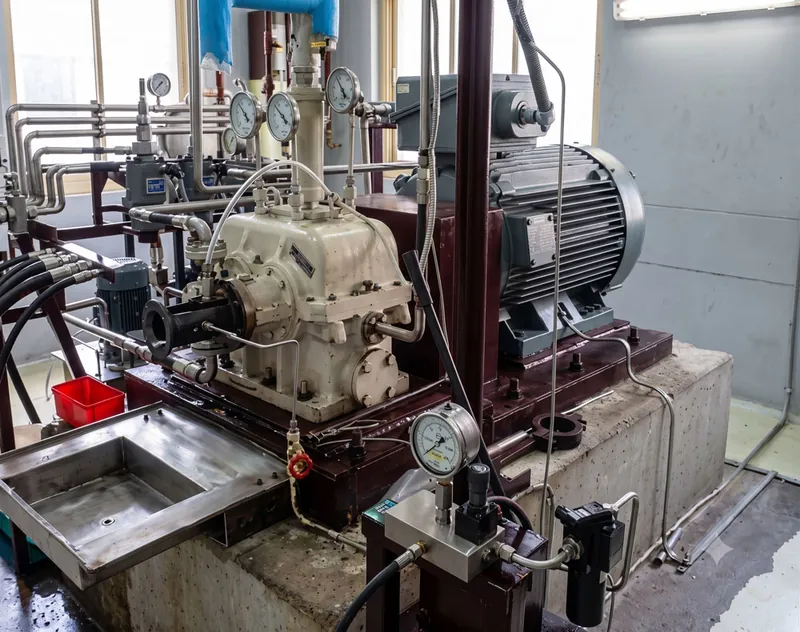 Test Rig for 130LPM Pump of LCA — Neometrix, Noida