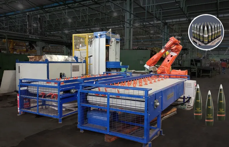 Bomb Shell Hydraulic Pressure Testing Machine Upto 1200-1800-Bar