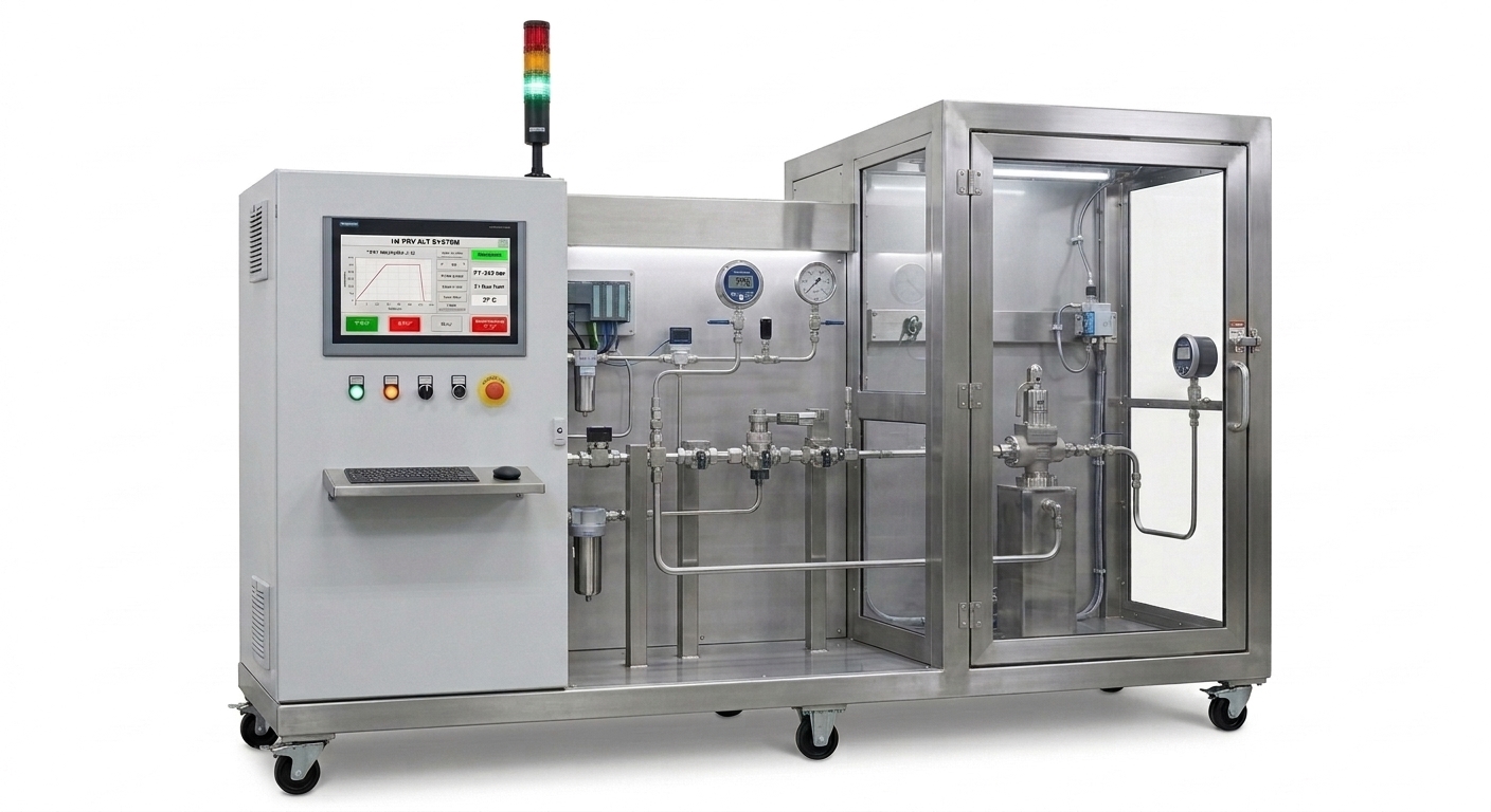 Accelerated Life Test Bench &mdash; detail view 2