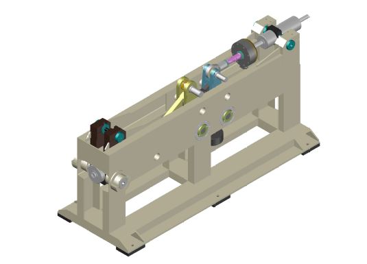 Aircraft Electro-Hydraulic Multi-Channel Power Drive Loading Rig design drawing 1 thumbnail