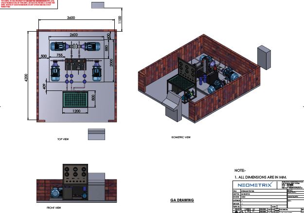 Aircraft Servo Valve Hydraulic Test Equipment design drawing 2 thumbnail