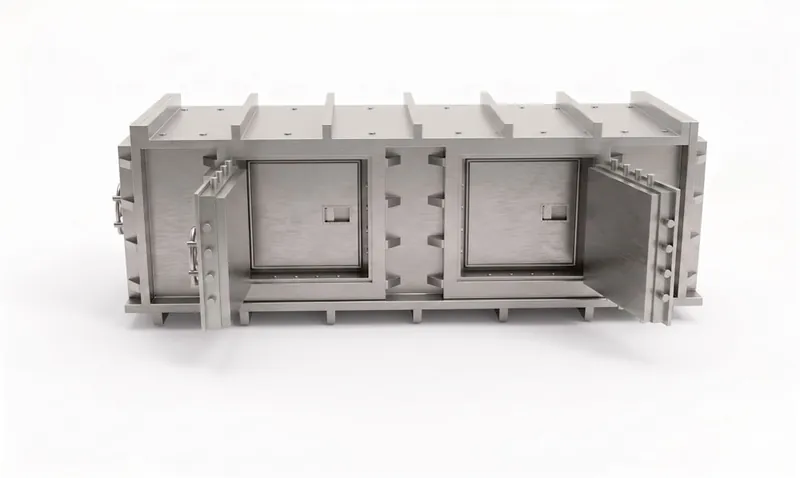 Burst Chamber for Hydrogen Cylinder Testing