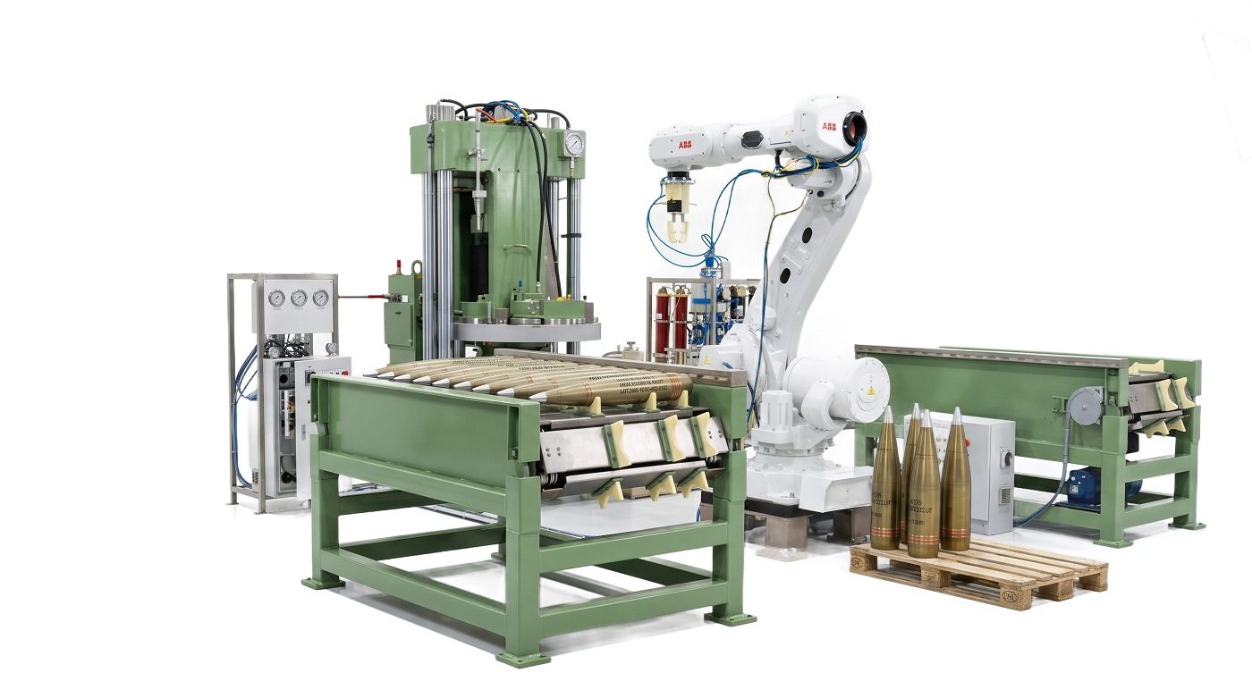 Bomb Shell Hydraulic Pressure Testing Machine