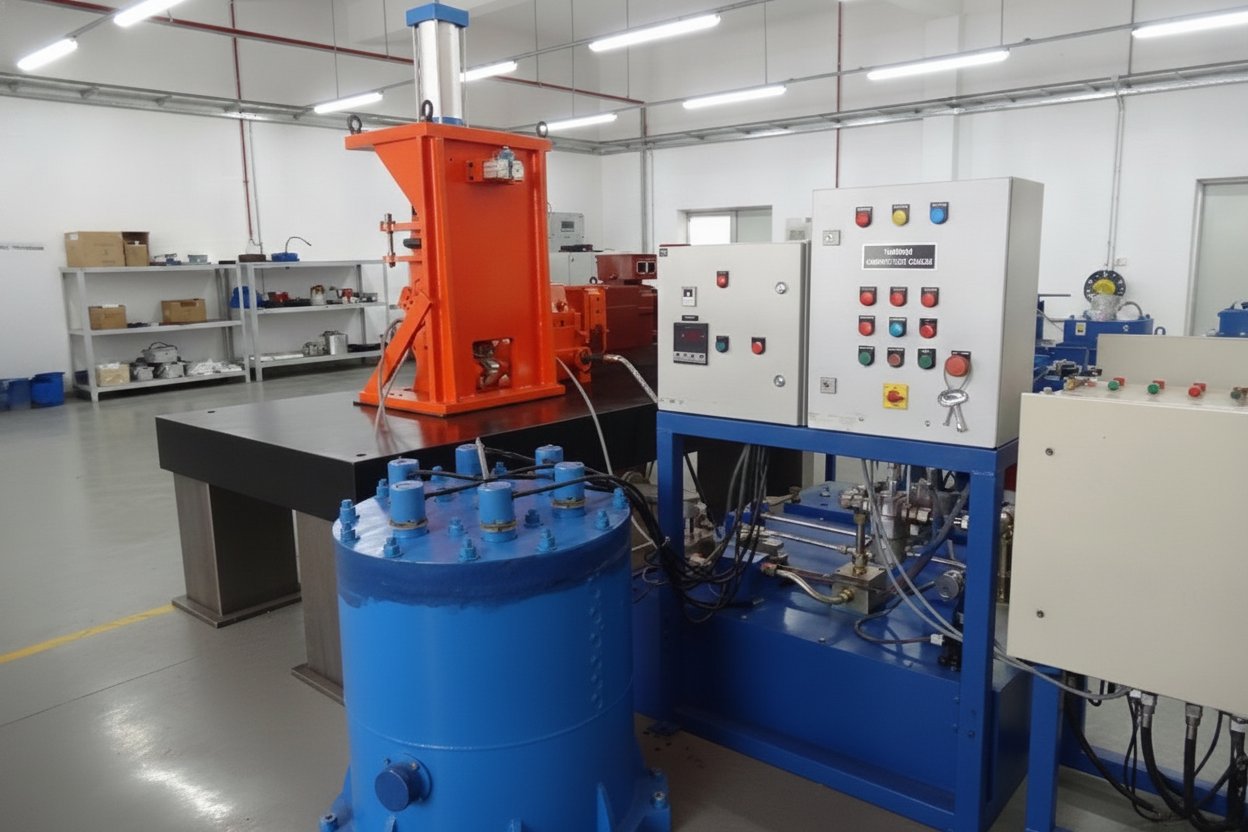70000 RPM bearing test system with FFT analyzer and vibration sensors