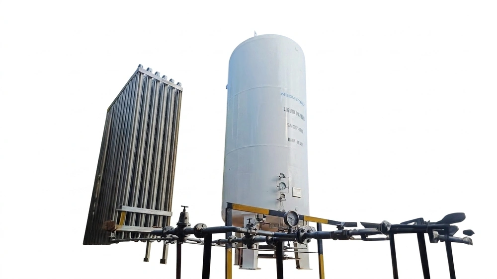 Cryogenic Liquid Medical Oxygen Vertical Storage Tank