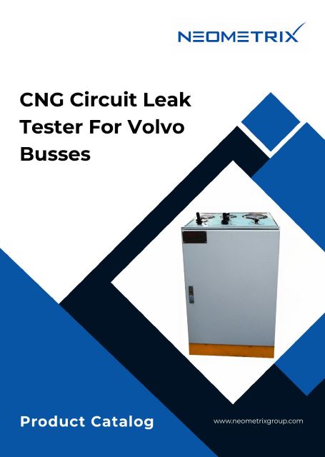 CNG Circuit Leak Testing Machine general arrangement drawing thumbnail