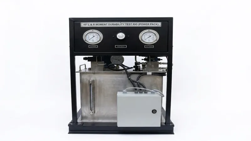45° Left & Right Moment Durability Test Rig
