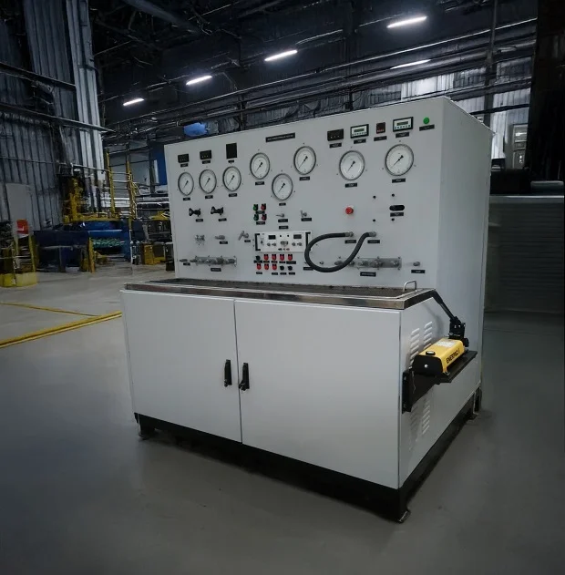Dual Power Hydraulic Test Rig