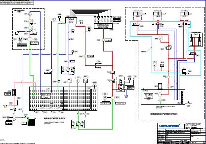 Electrical and hydraulic system for side gear box LH and RH test rig design drawing 1 thumbnail