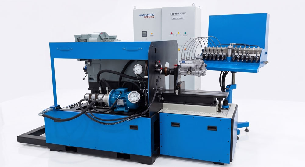 Multipurpose Fuel Injection Pump Test Rig &mdash; Neometrix, Noida