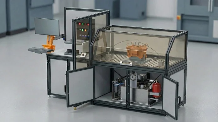 Friction Brake Test Bench — Automated Hydraulic Caliper Test System