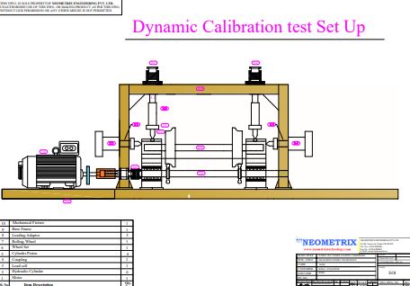 Instrumented Measuring Wheel System GA drawing thumbnail