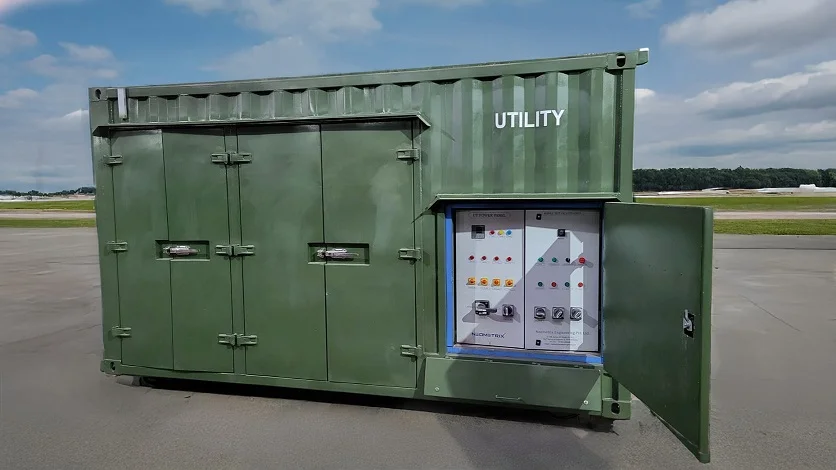 Mobile Test Facility for Aircraft Engines