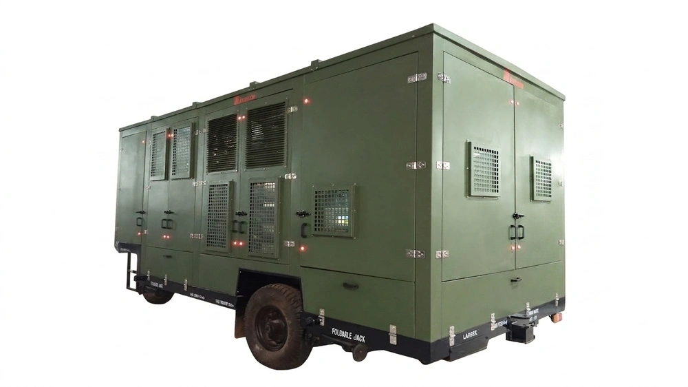 Mobile Test Facility for Aircraft Engines