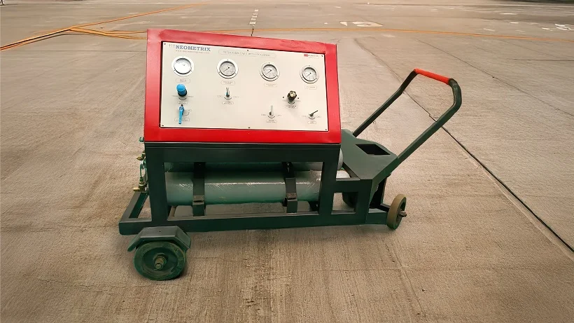 Nitrogen cart with Booster