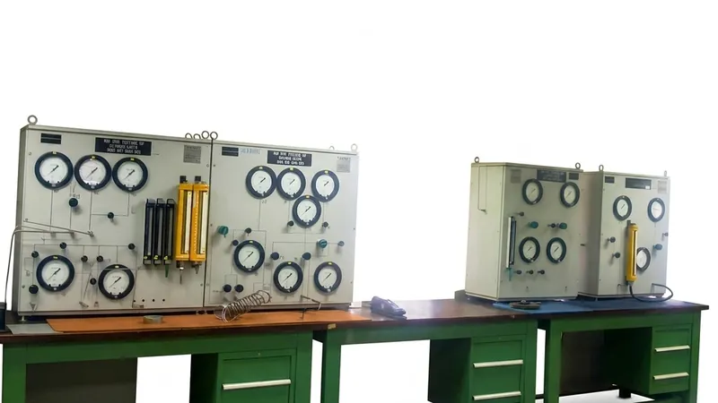 Oxygen Component Test Benches