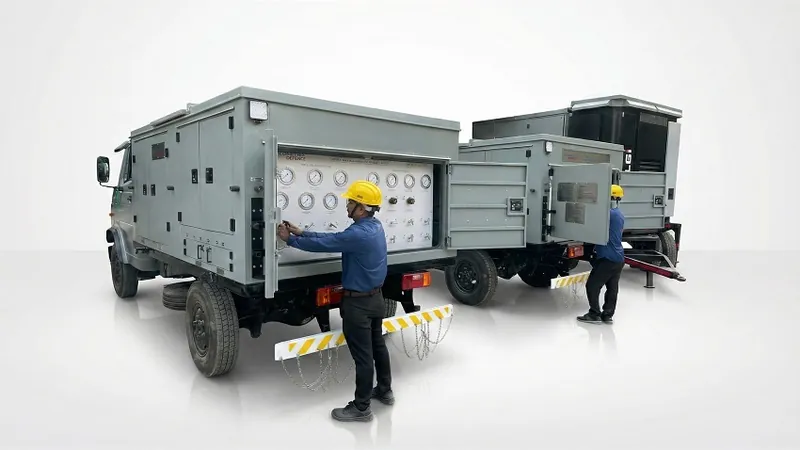 UGSSO2 oxygen charging vehicle – mobile oxygen generation and distribution system