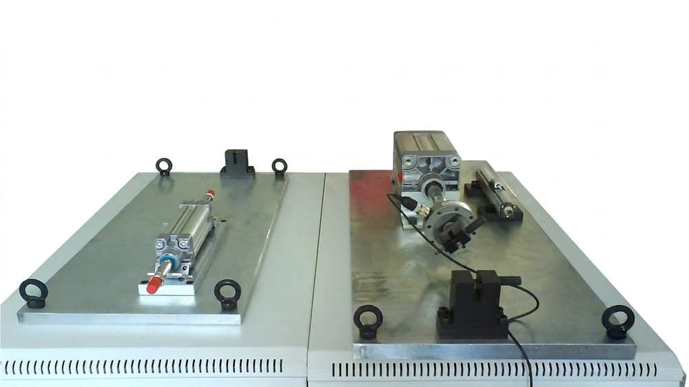 Portable Pneumatic Test Rig for Rudder Actuator