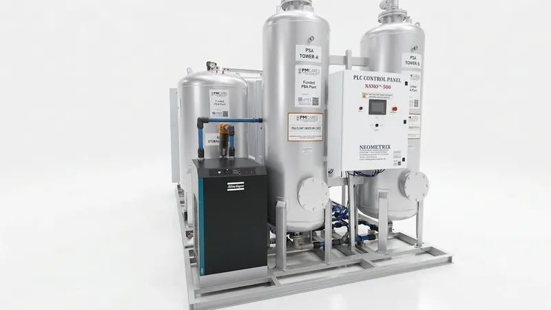 PSA Oxygen Generation Plant-500 LPM