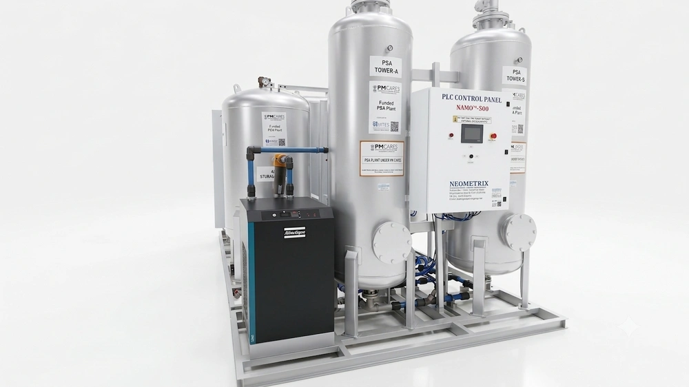 PSA Oxygen Generation Plant-500 LPM
