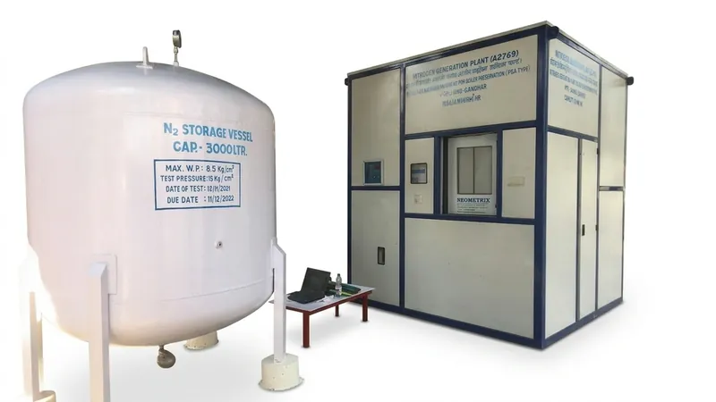 PSA Nitrogen Generation Plant