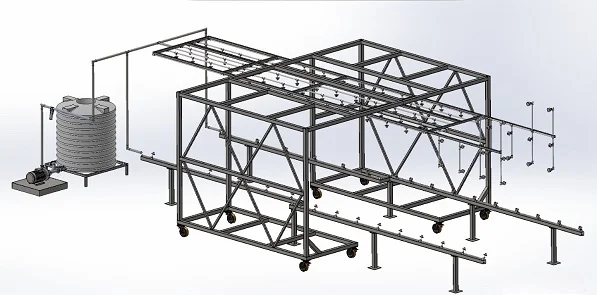 Rain Water Test Rig
