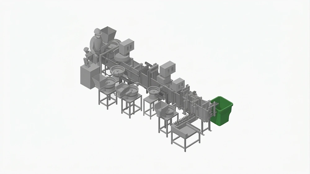 Stun Composition & Dye Marker Filling & Assembling Machine
