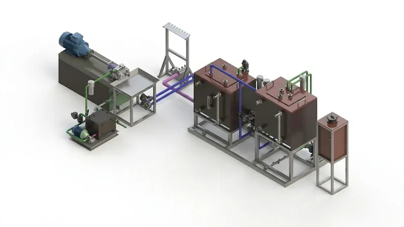 Test equipment for pump and centrifugal breather - aircraft engine lubrication pump performance and centrifugal breather functional test bench