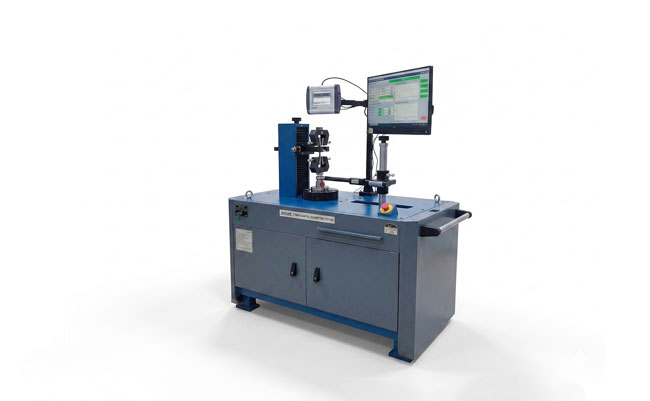Motorized Torque Wrench Calibrator second angle - precision torque transducer and testing table by Neometrix