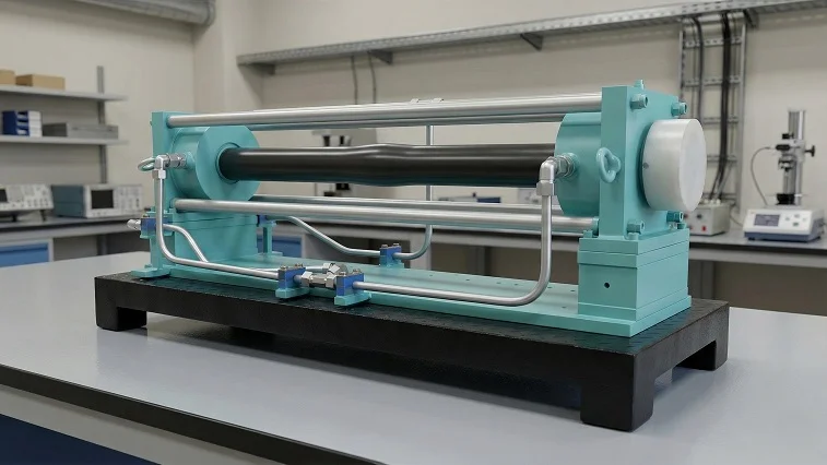 Tube Pressurization Test Setup