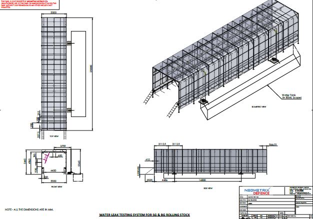 Water Leak Testing System design drawing thumbnail