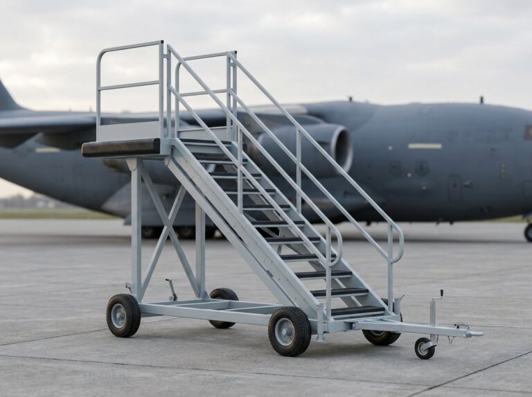 Neometrix Aircraft Access Ladders and Passenger Steps for airports airlines and military airfields