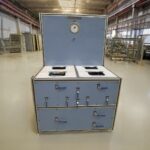 Neometrix CCB Burn Test Rig for insensitive munitions cook-off and confined burning evaluation