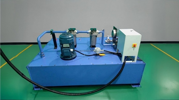 Neometrix Suction Lubrication System for 1000HP Cyclic Spin Test Facility
