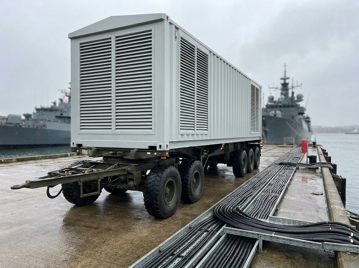 Neometrix Mobile Rectifier and Battery Charger Unit for military aircraft ground power applications