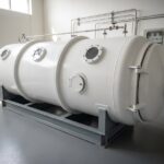 Neometrix hyperbaric and saturation diving system PVHO chamber complex with gas management and life support console