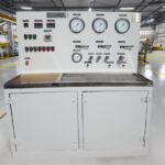 Neometrix Manual Loading Rig control console and test bench