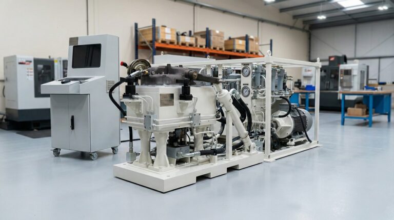 Neometrix Rear Cover Hydraulic Test Rig electro-hydraulic bench