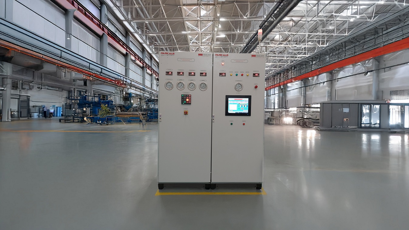CNG Vigilant automated leak testing system with control panel